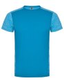 Heren Sportshirt Roly Zolder Turquoise-Heather Turquoise